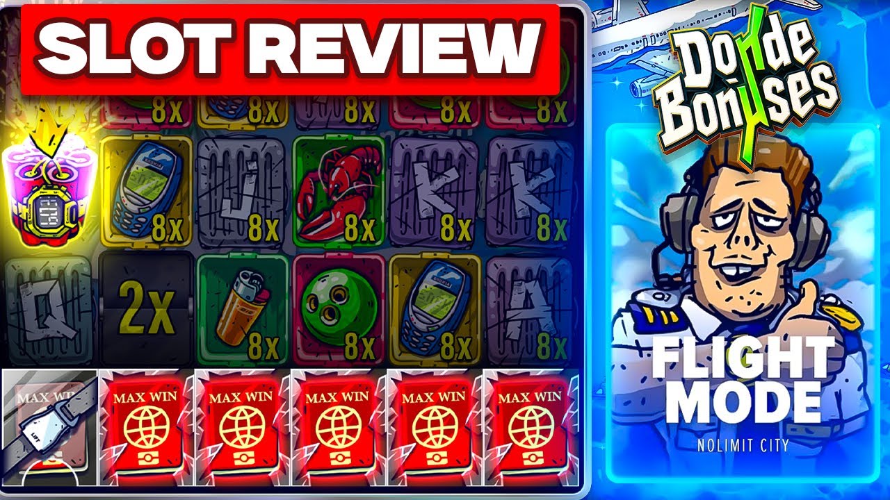 Slot Review #16 Flight Mode - Nolimit City (DondeBonuses)