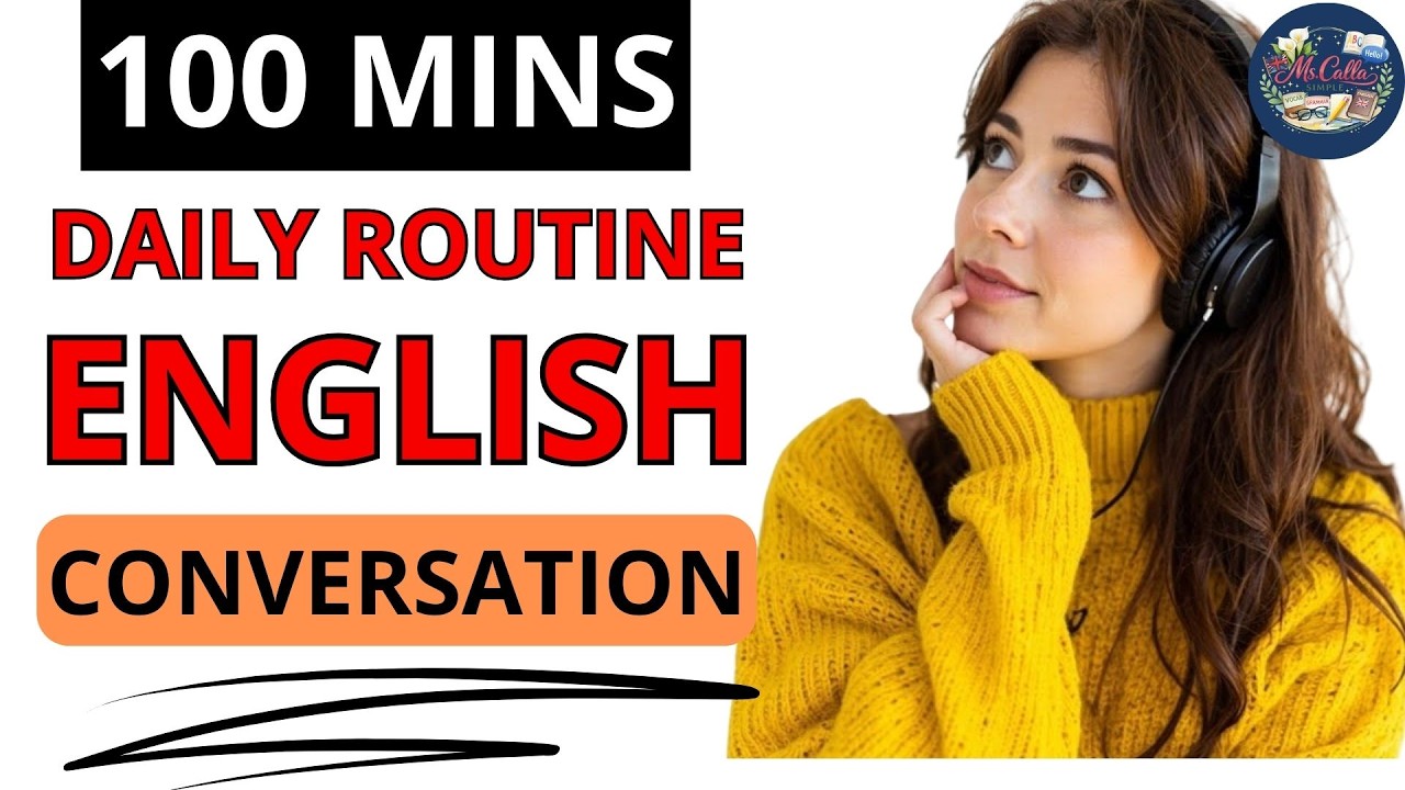 Daily Routine English Conversations Practice | Everyday English Speaking Practice | English Podcast