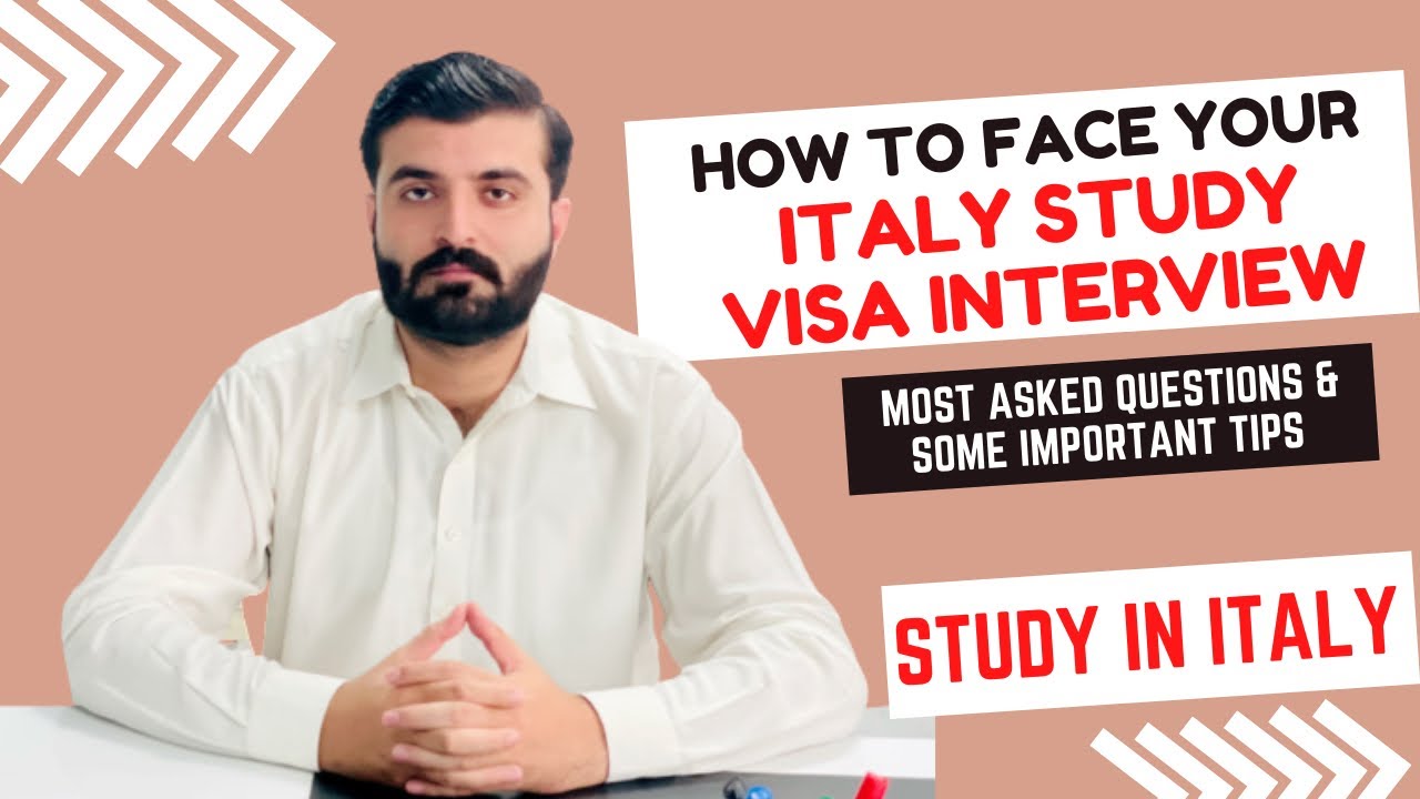 Student Visa Interview ITALY | Most frequently asked questions | Important tips | Study in ITALY
