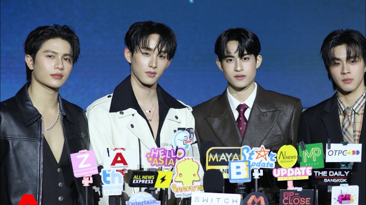 “วิลเลี่ยม-เอส”“บาร์โค้ด-คิณ”จากYou Maniac เดี๋ยวจะรักซะให้บ้า”ในงานGMMTV 2026 MAGIC VIBES MAXIMIZED