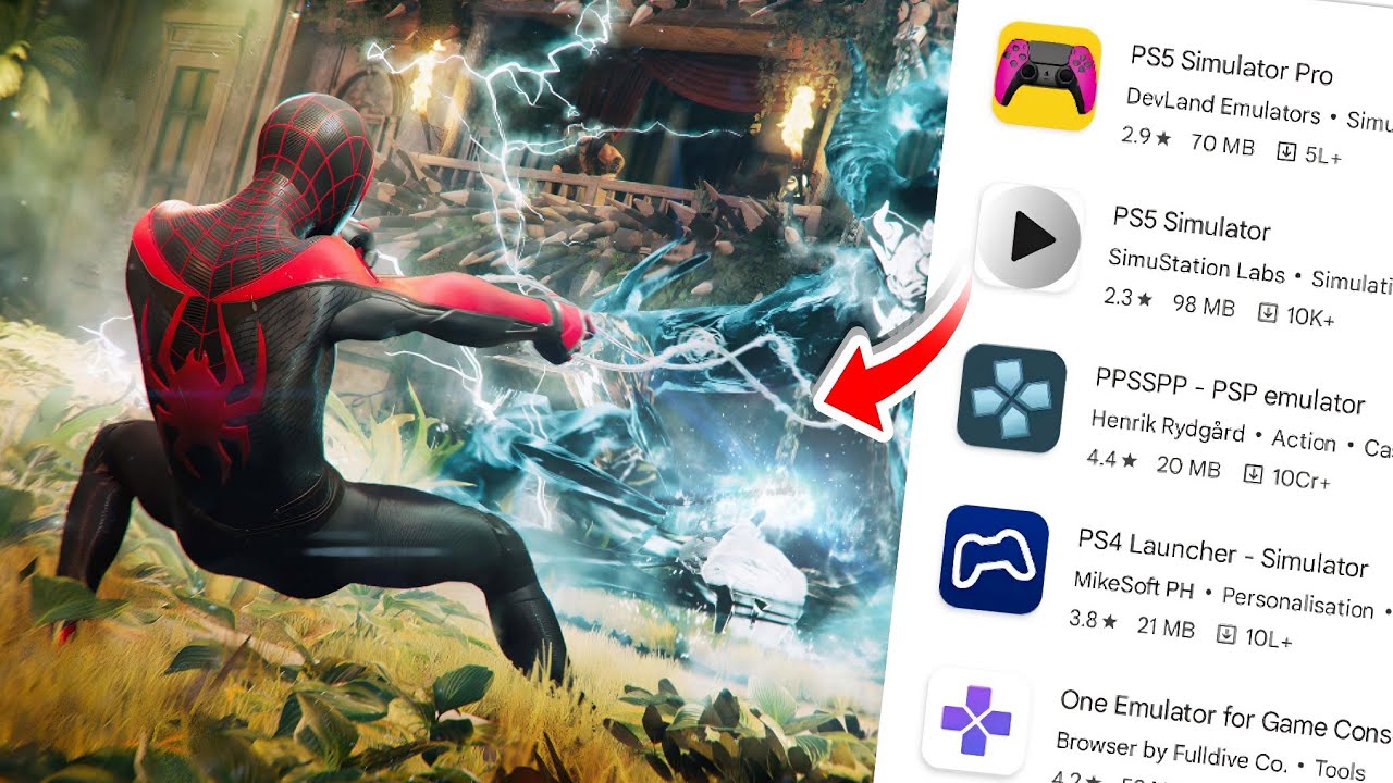 I Tried All PS5 Simulator App On Play Store 😱🔥
