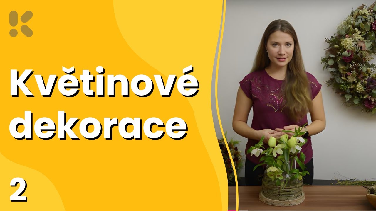 Floristický kurz: Květinové dekorace: 1. díl - Nářadí, pomůcky a materiál