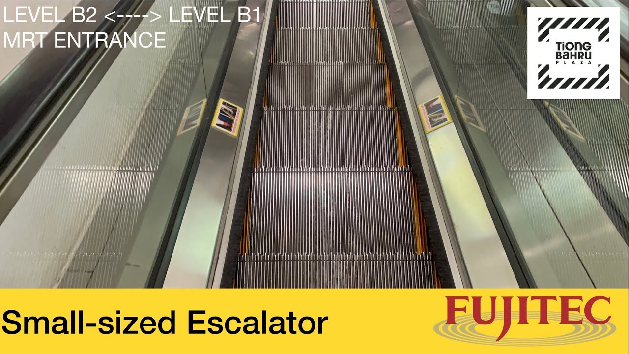 Tiong Bahru Plaza || Fujitec Escalator (MRT Entrance)
