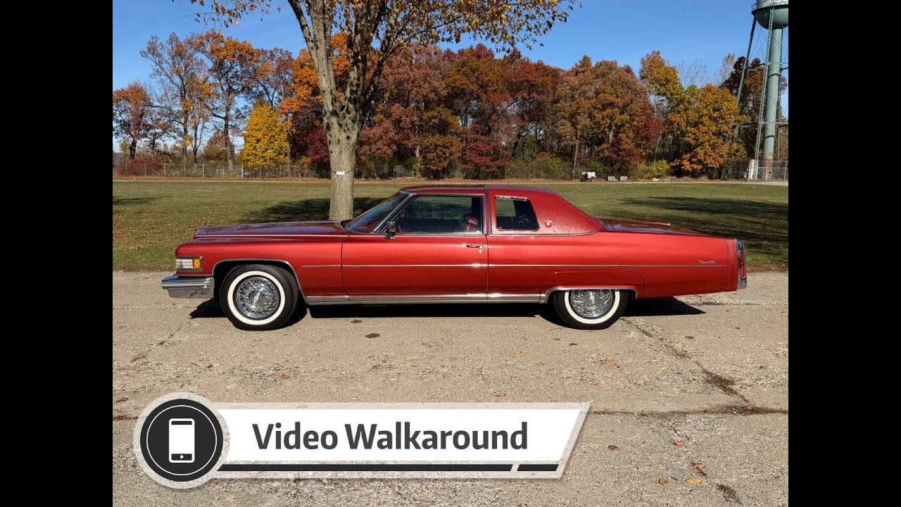 1976 Cadillac Coupe DeVille from Rev Up Motors STK 884