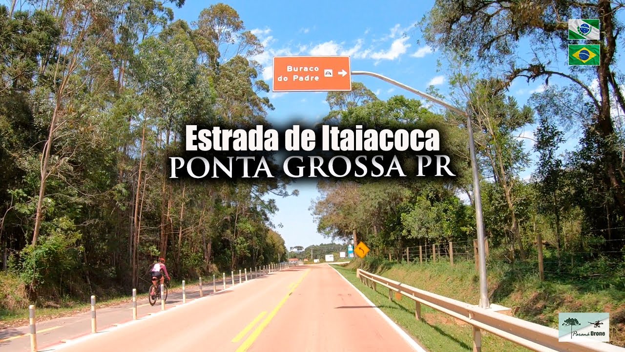 Estrada de ITAIACOCA em PONTA GROSSA PR #gopro