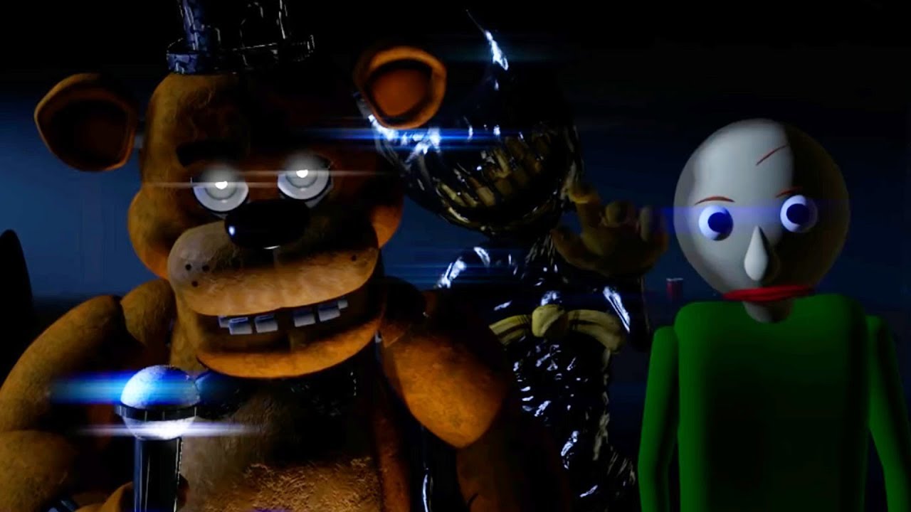 Horror Games In a Nutshell Animation (FNAF/BATIM/BALDI)