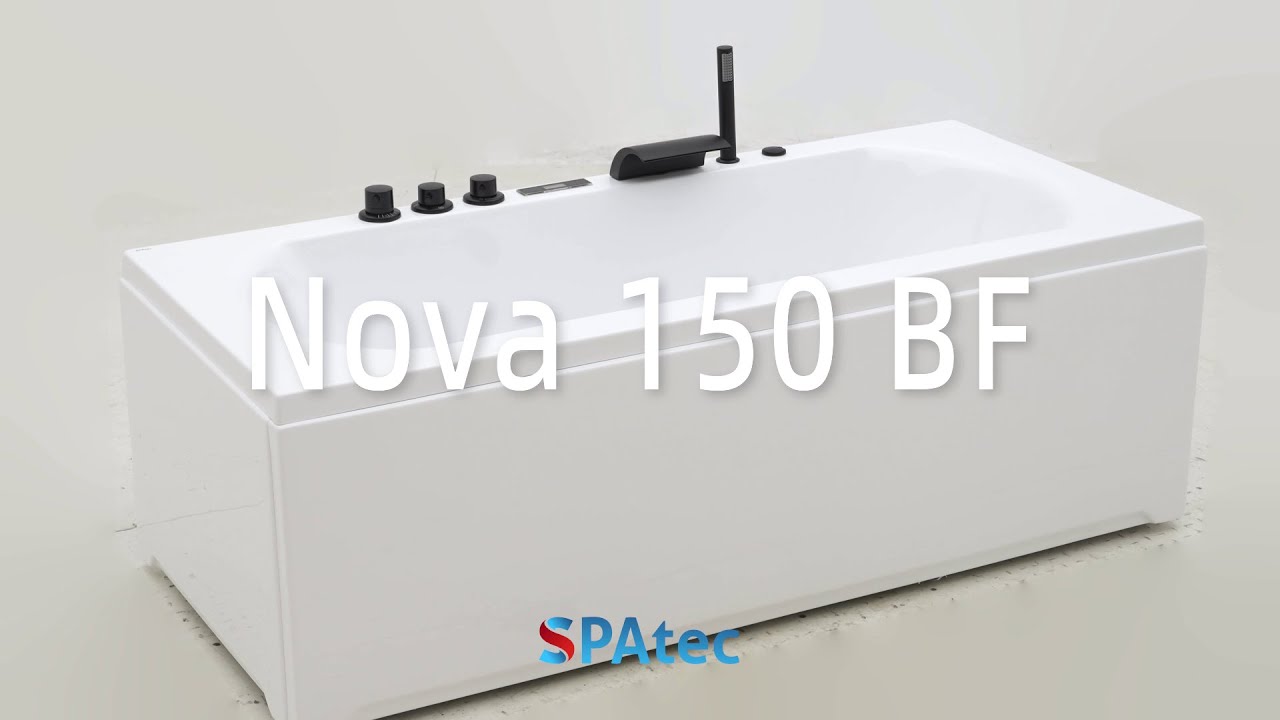 Whirlpool-Badewanne Spatec Nova 150 BF