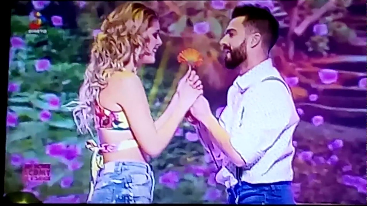 Bruna e Pedro Canilhas a 11-02-2017 no Concurso de Dan&ccedil;a da TVI Let' s Dance