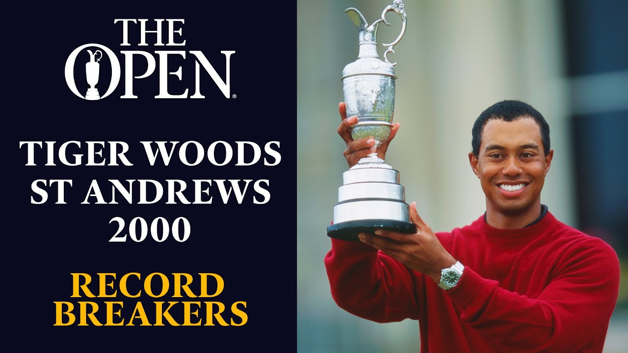 Tiger Woods 2000 | Youngest Ever Major Grand Slam Champion | Record Breakers