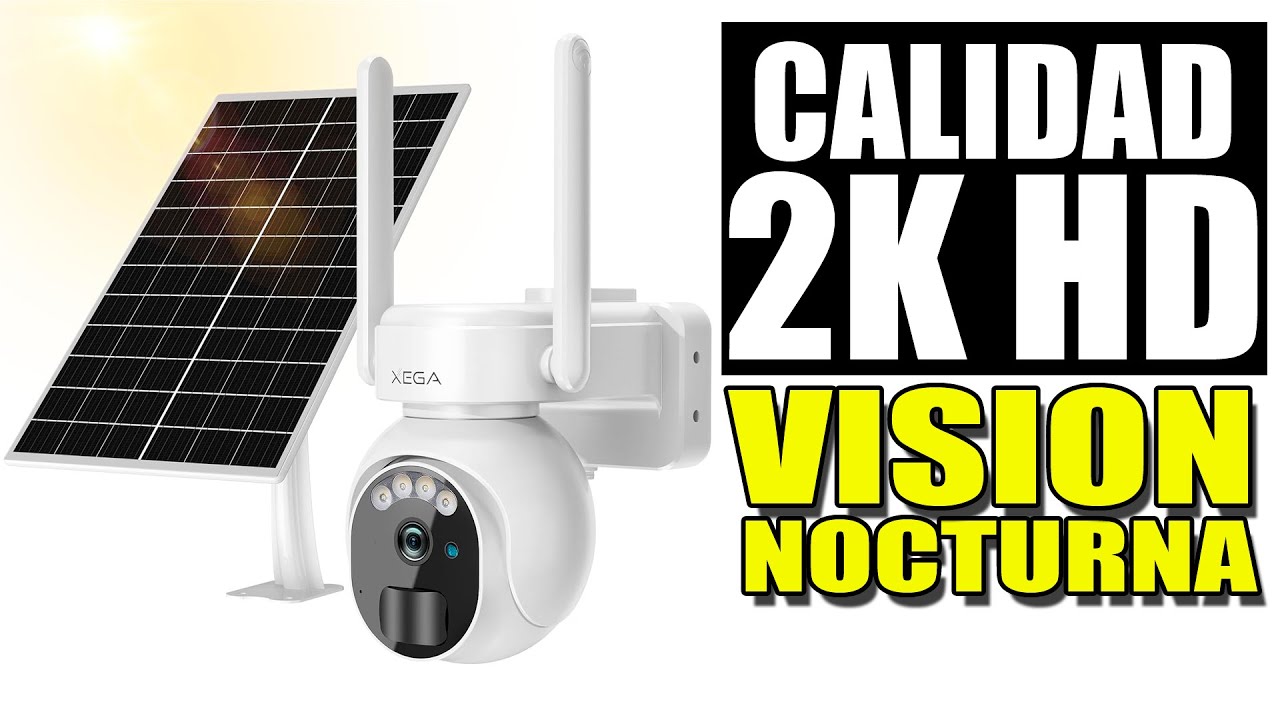Xega XG-07 La MEJOR Cámara de Seguridad 4G Solar 🌞 | Review Completo