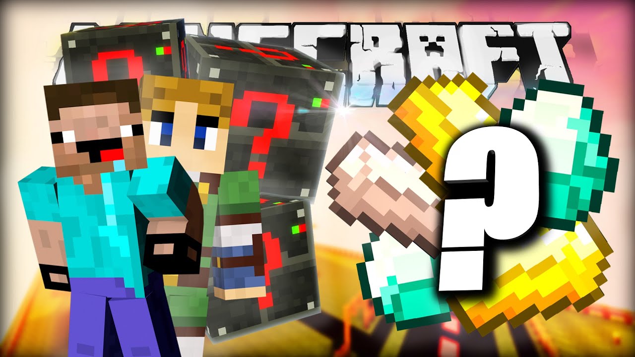 Minecraft ELECTRONIC LUCKY BLOCKS - DIE MATERIAL CHALLENGE!