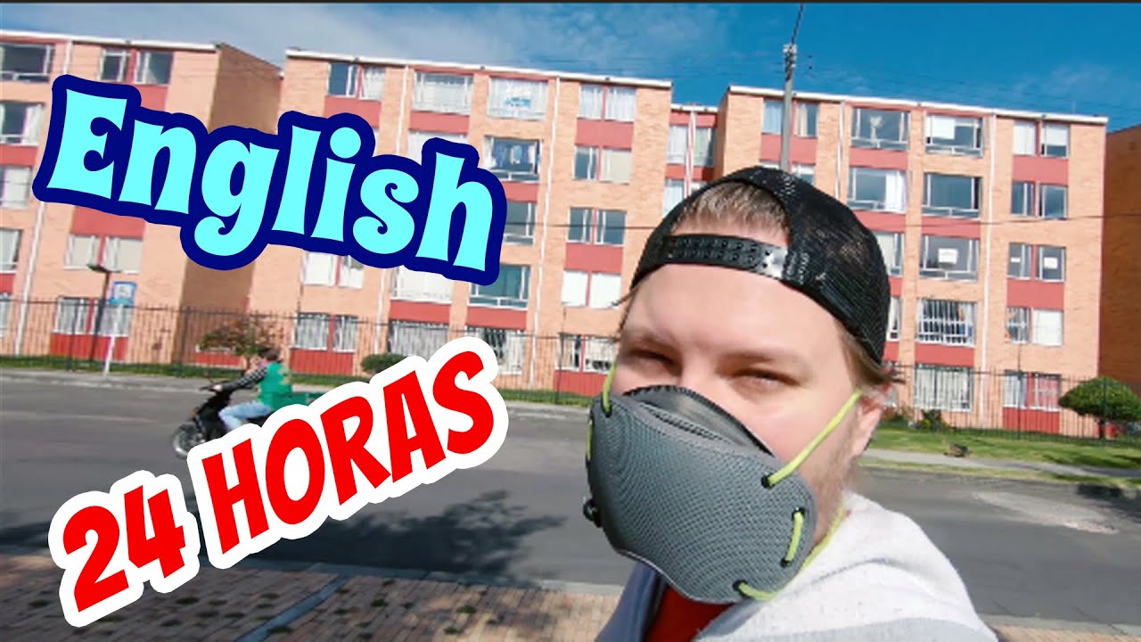 Poliglota hablando 24 horas en ingles en Colombia