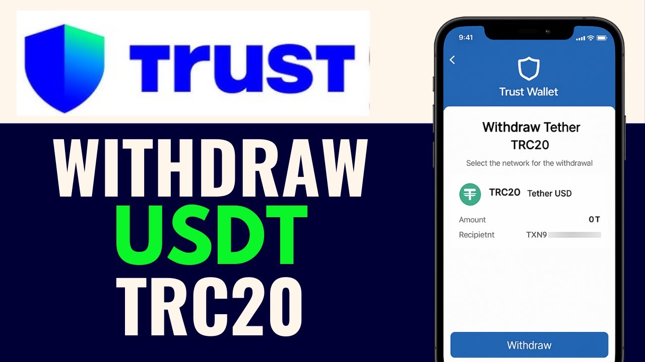 How To Withdraw USDT TRC20 From Trust Wallet 2025 | Withdraw USDT TRC20 (Step-By-Step Guide)
