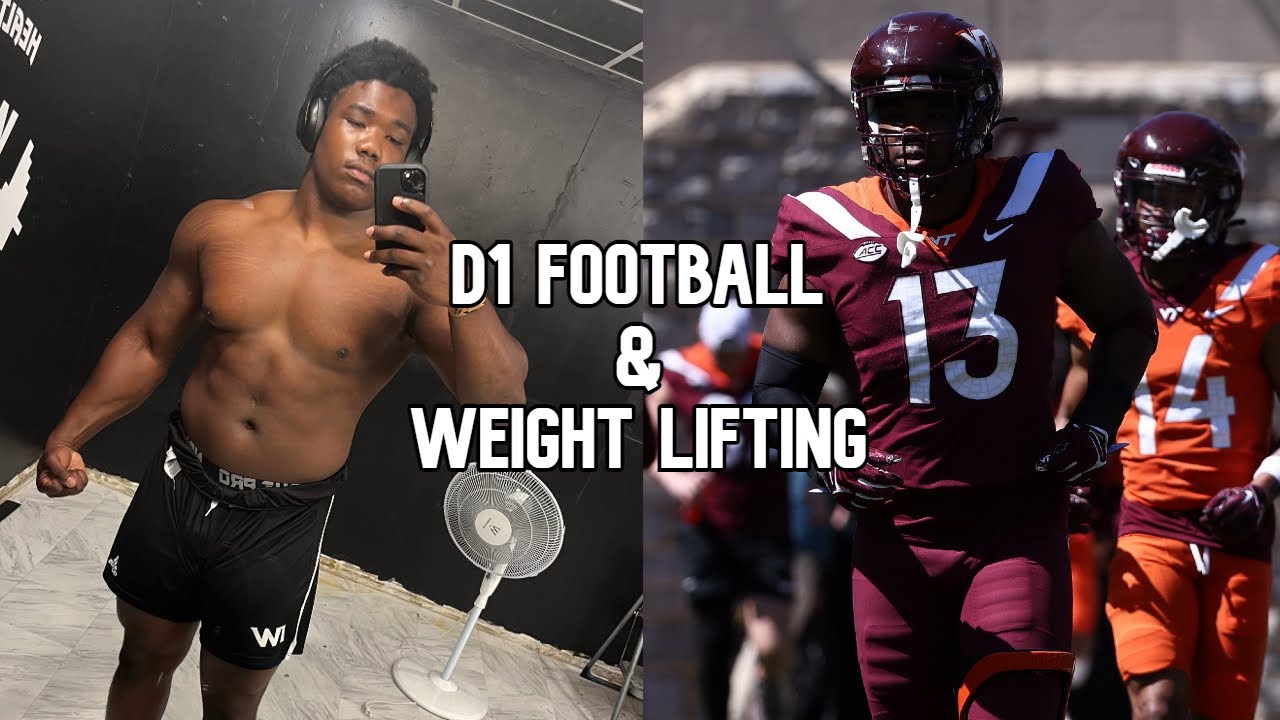 How I Balance D1 Football and Weight Training