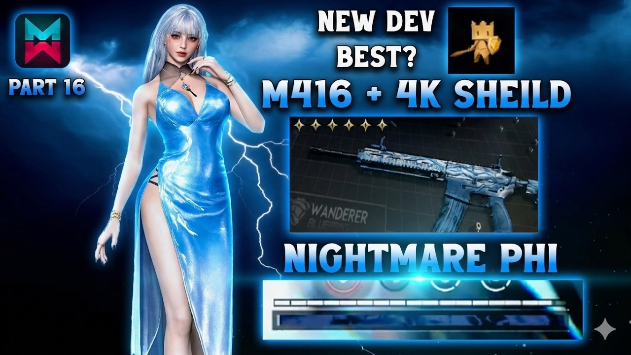 M416 AFTER UPDATE NEW META SILENT ANABASIS NIGHTMARE🥶BEST BUILD GUIDE - ONCE HUMAN