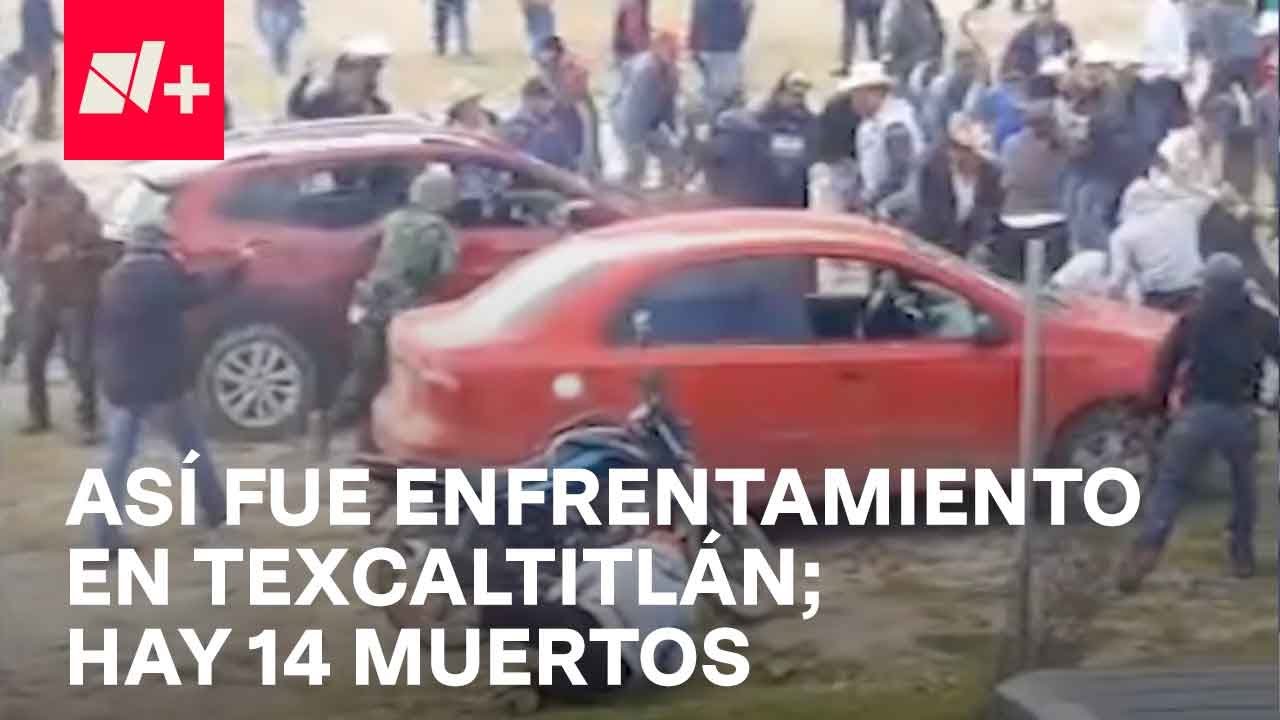 14 muertos tras enfrentamiento entre pobladores de Texcacaltitl&aacute;n, Edomex, y presuntos delincuentes