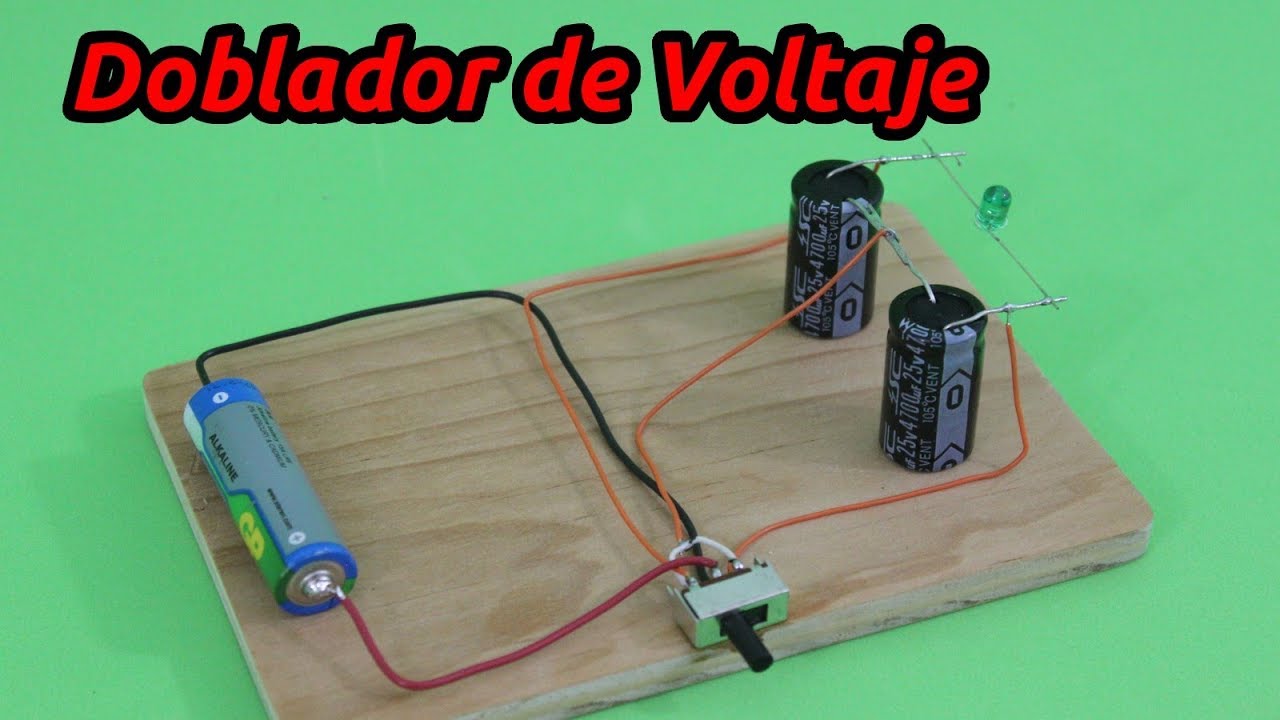 Principio de Funcionamiento del Doblador de Voltaje o Bomba de Carga