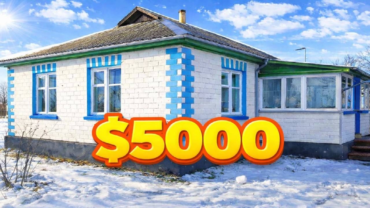 Будинок у селі за $5000 😱 Що тут є?