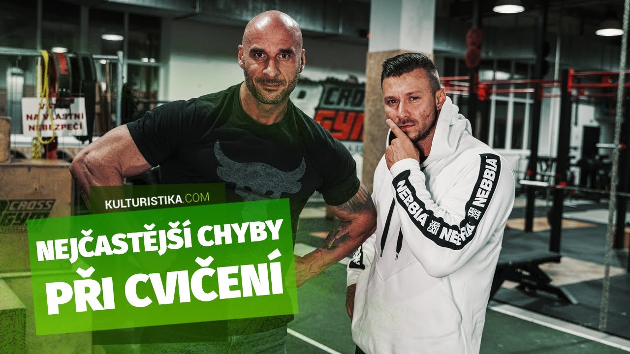 Nejčastější chyby při cvičení