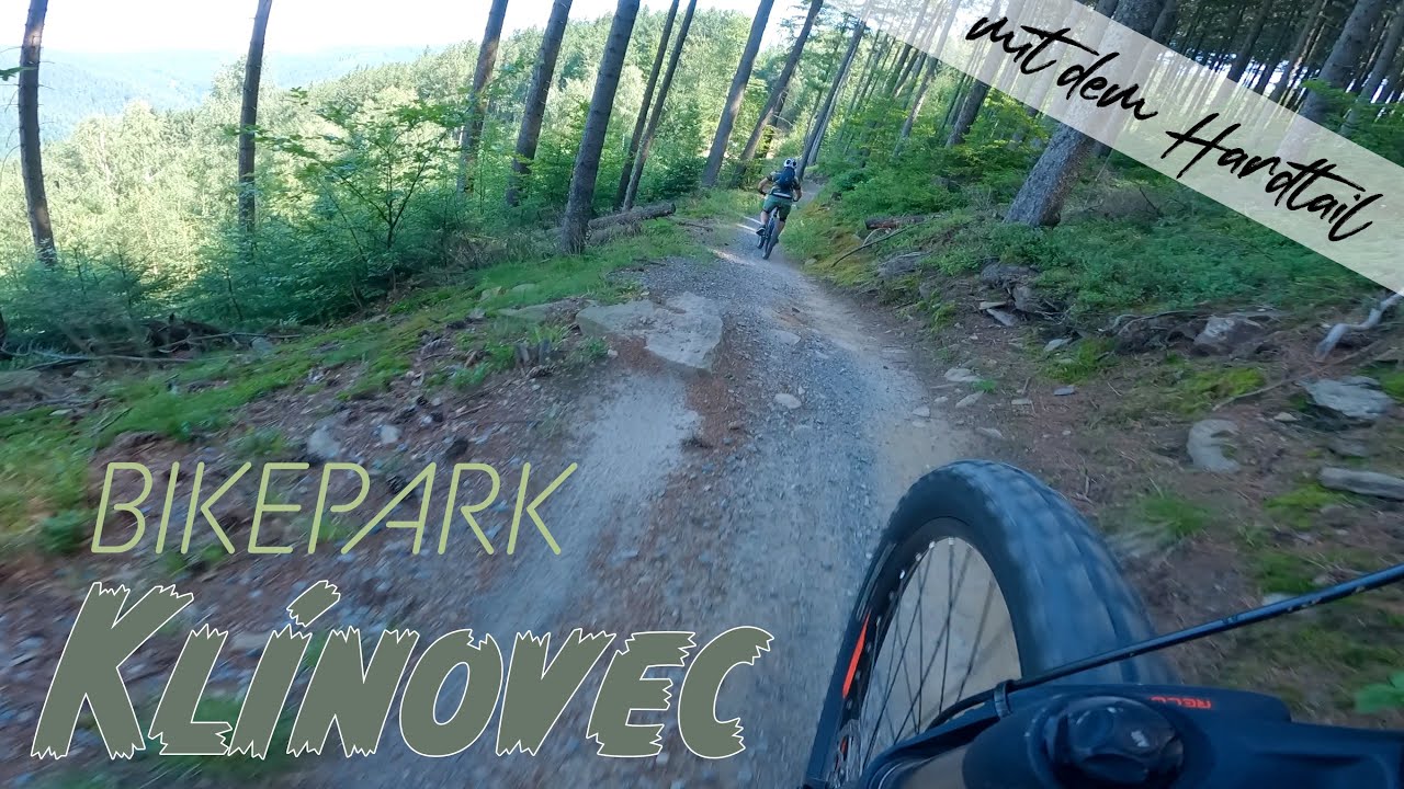 2021 - Mit dem Hardtail 100mm Federweg im Bikepark Klinovec - Klínovec CZ / RUBIN und AZUR MTB