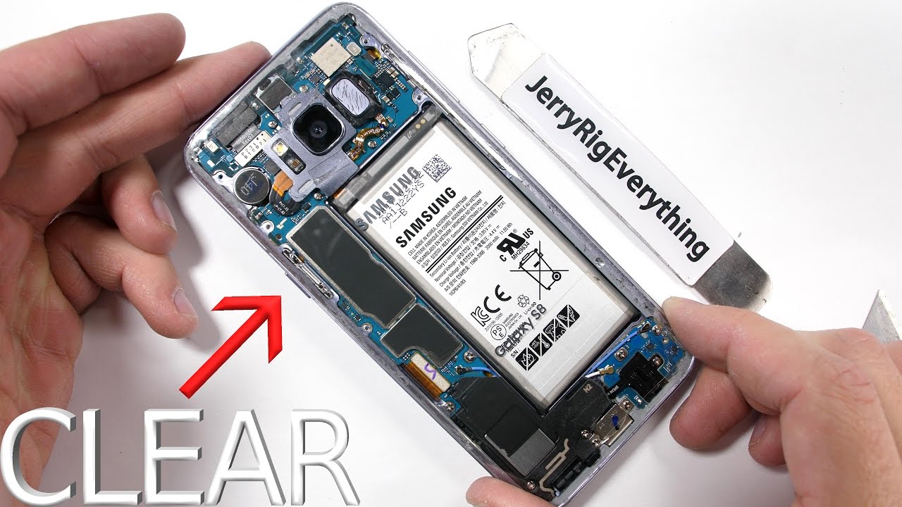 Totally CLEAR Galaxy S8 - Worlds FIRST!!