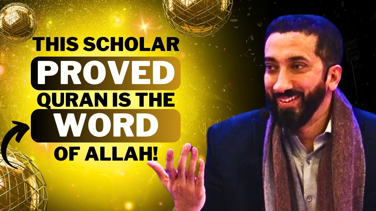 This Scholar Proved Quran Is The Word Of Allah!