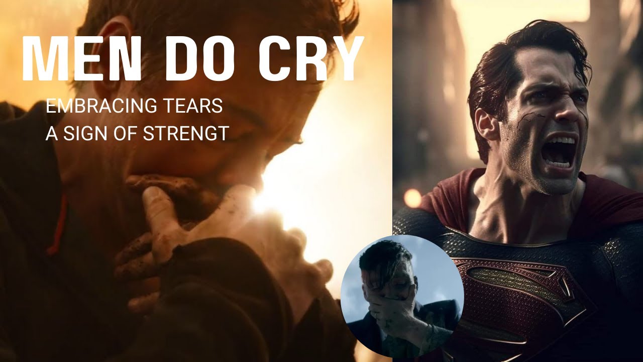 crying is not weakness | Men do cry