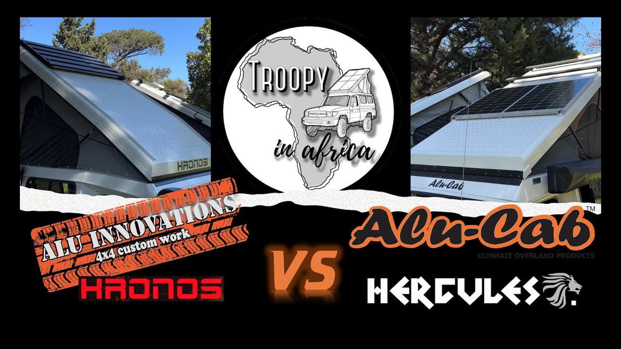 Roof Conversion Comparison: Alu-Cab Hercules vs Alu Innovations Kronos