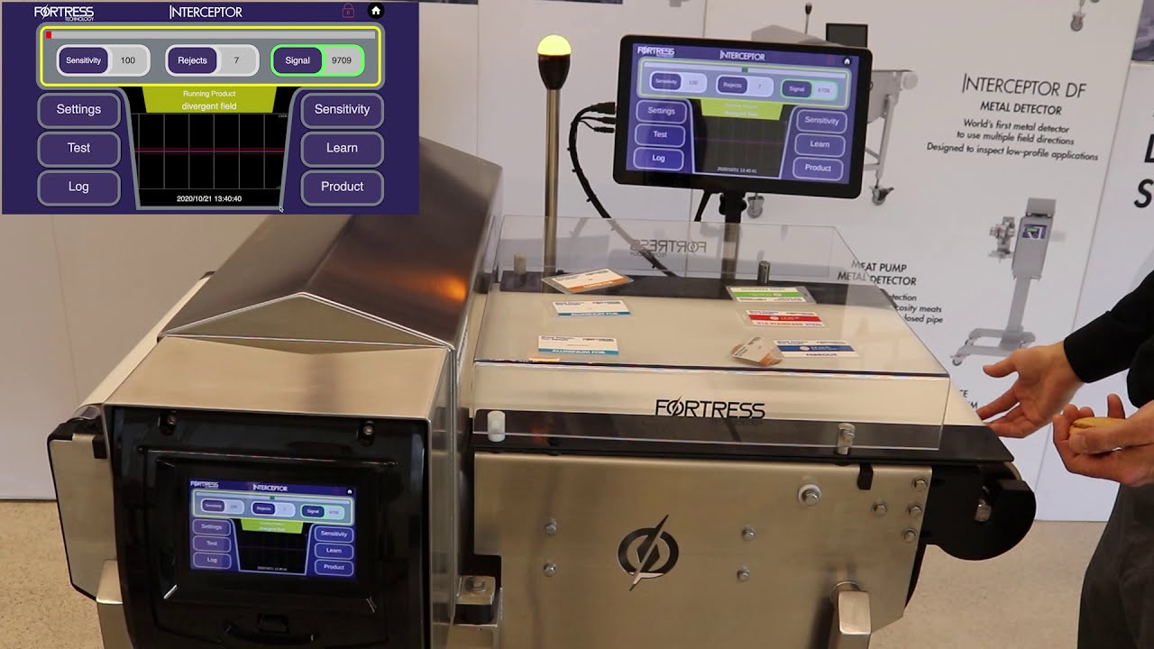 Interceptor DF Metal Detector Demonstration