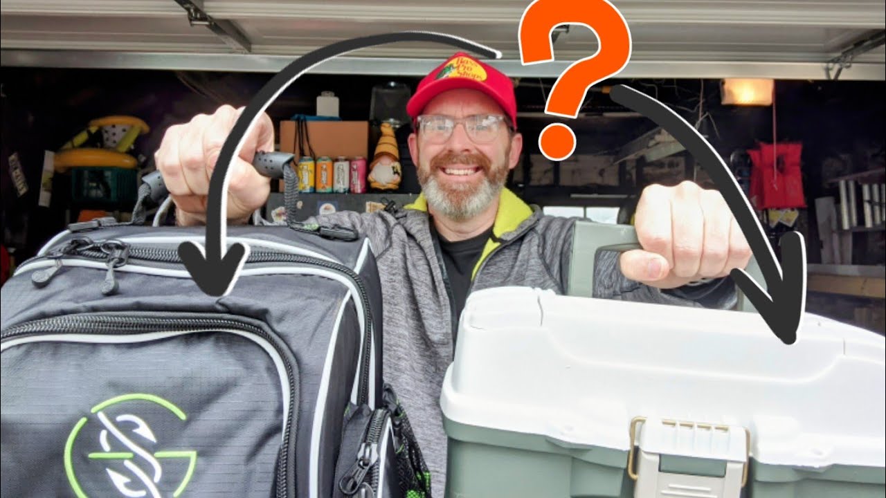 Tackle Box vs. Backpack? What's Best for My Fishing Gear? | Fishing for Beginners