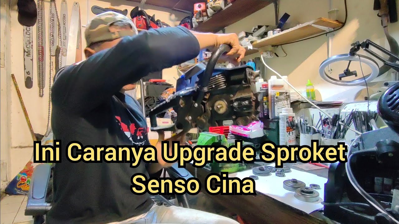 Mengenal Sproket senso cina dan STIHL sproket 325