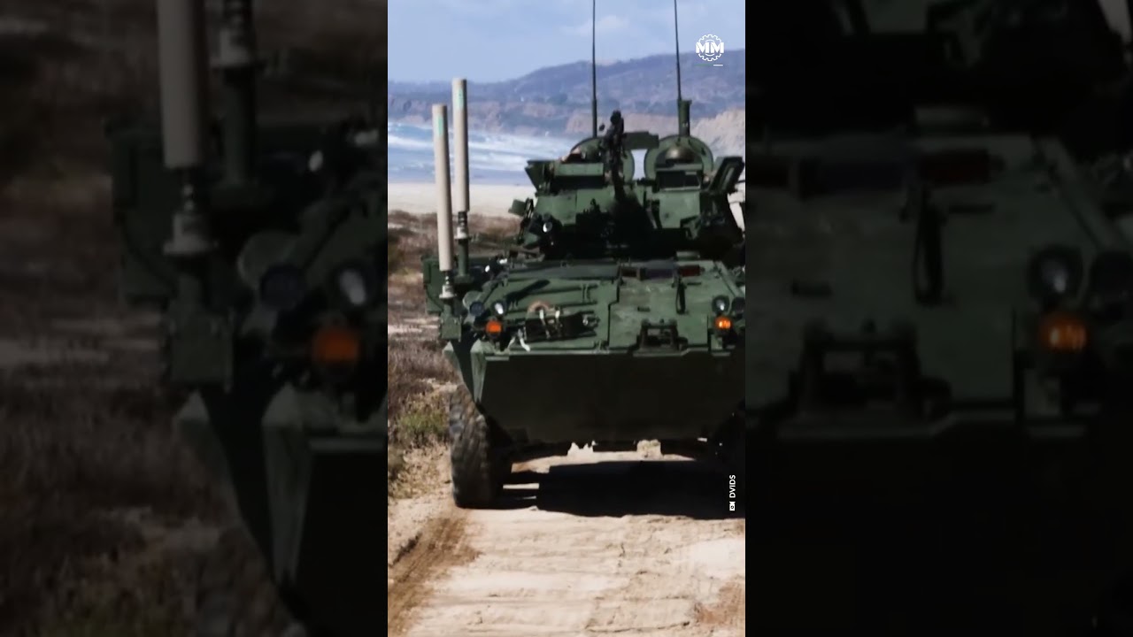 Внутри амфибийной боевой машины нового поколения морской пехоты США