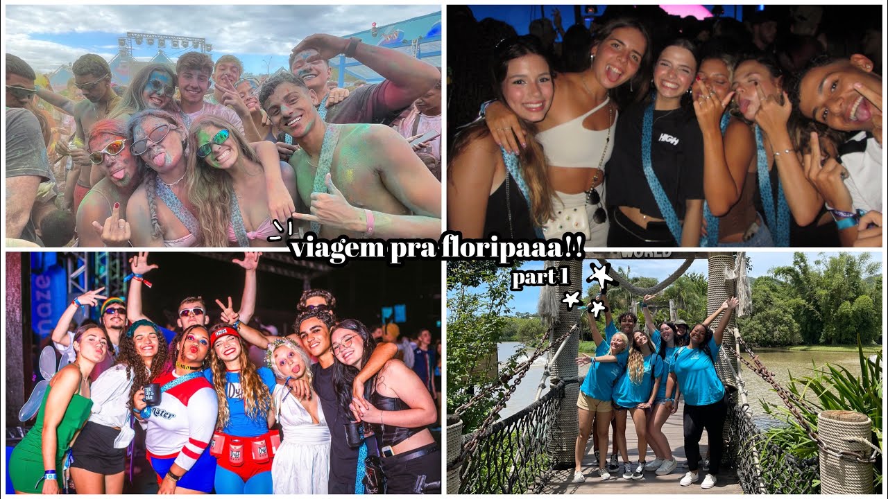 vlog viagem de formatura pra floripa! - sophia luz ⚡️