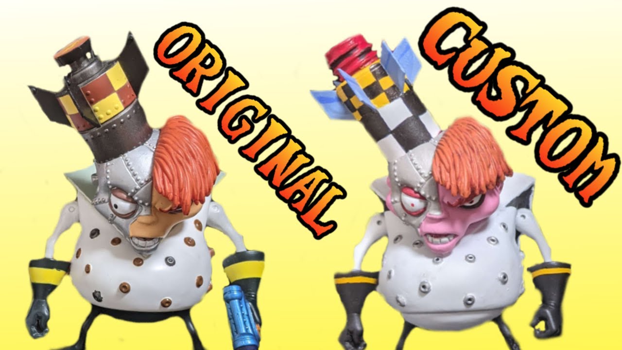 I made a game accurate N. Gin figure!