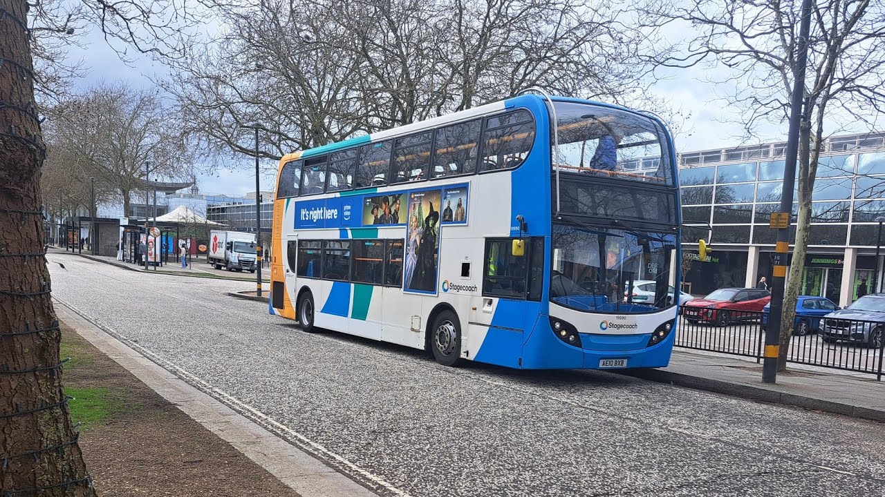 BORING! | 19590 AE10 BXB Stagecoach Bedford ADL Enviro 400 | Route X5: Bedford