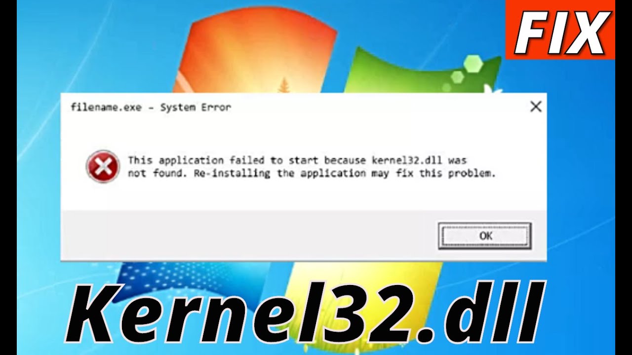 KERNEL32.dll Error? Fix &ldquo;Entry Point Not Found&rdquo; on Windows 7/8/10/11 & Server