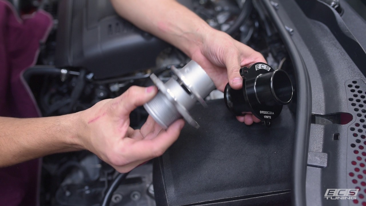 ECS Tuning VW/Audi Turbo Muffler Remove DIY