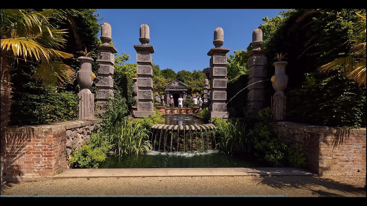 Arundel Castle beautiful, picturesque Grounds and Garden 4k