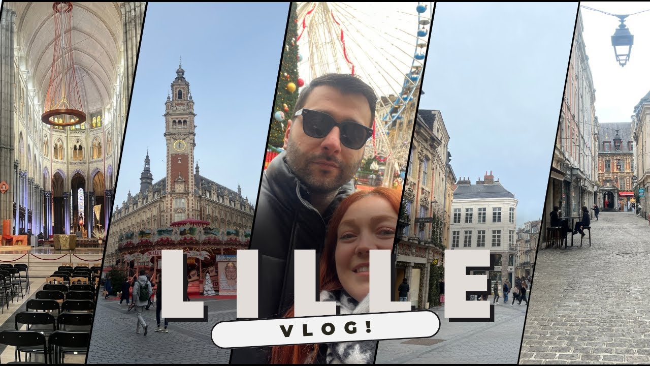 Fransa'nın En güzel Şehirlerinden Lille Gezisi 🇫🇷 - Fransa Gezi Vlog!