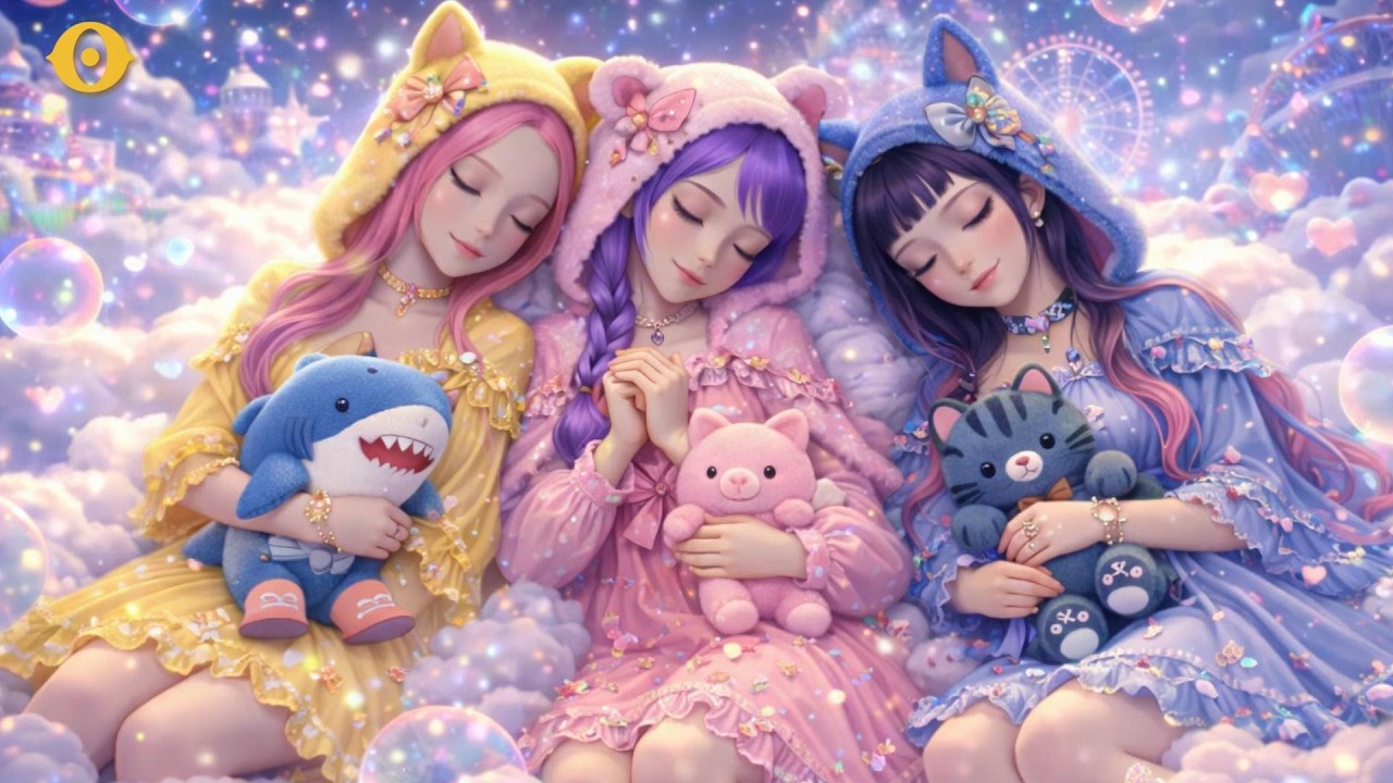 Healing Piano for Deep Sleep | Calm Your Mind & Sleep Better | Mira, Rumi, Zoey | K POP IDOL Hunters