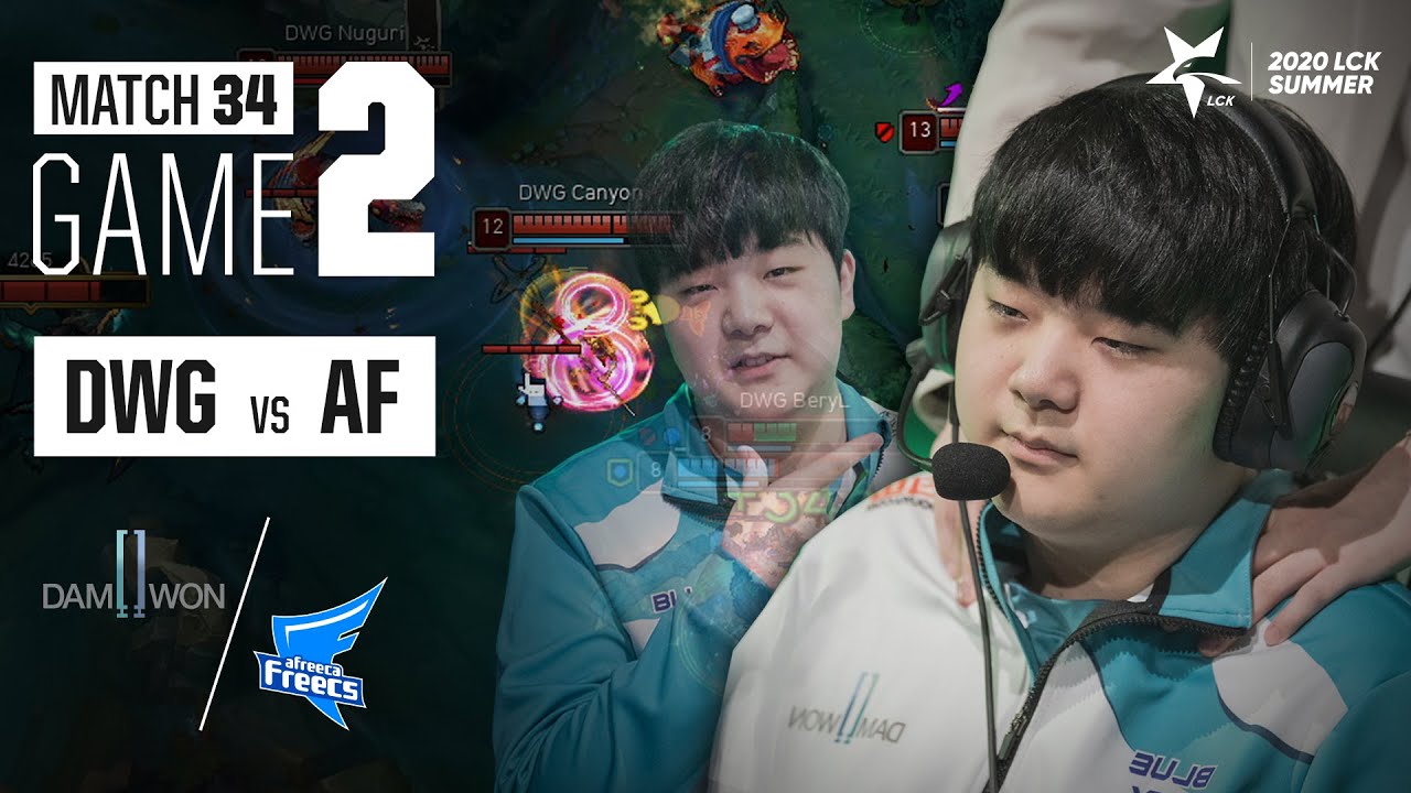 퇴근이 하고 싶어? | 담원 vs 아프리카 H/L 07.09 | 2020 우리은행 LCK 서머 스플릿