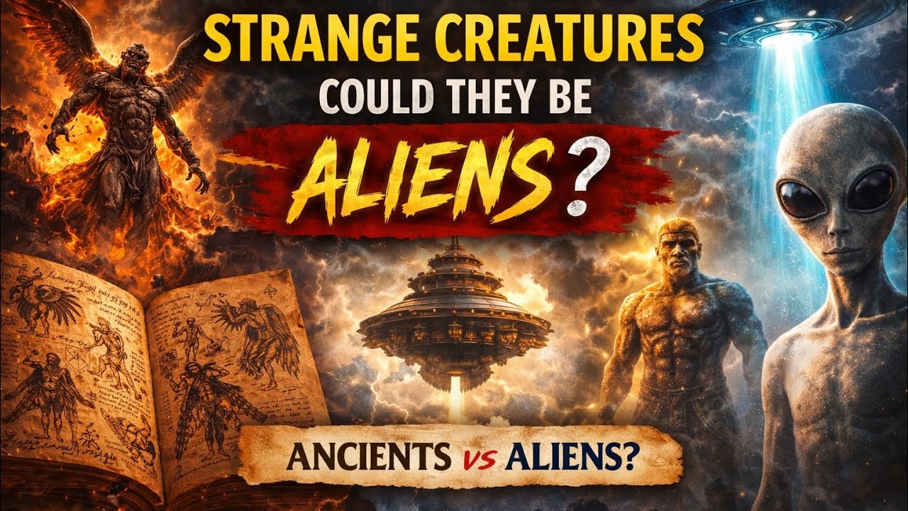 Ancient Texts Describe Strange Creatures — Could They Be Aliens?