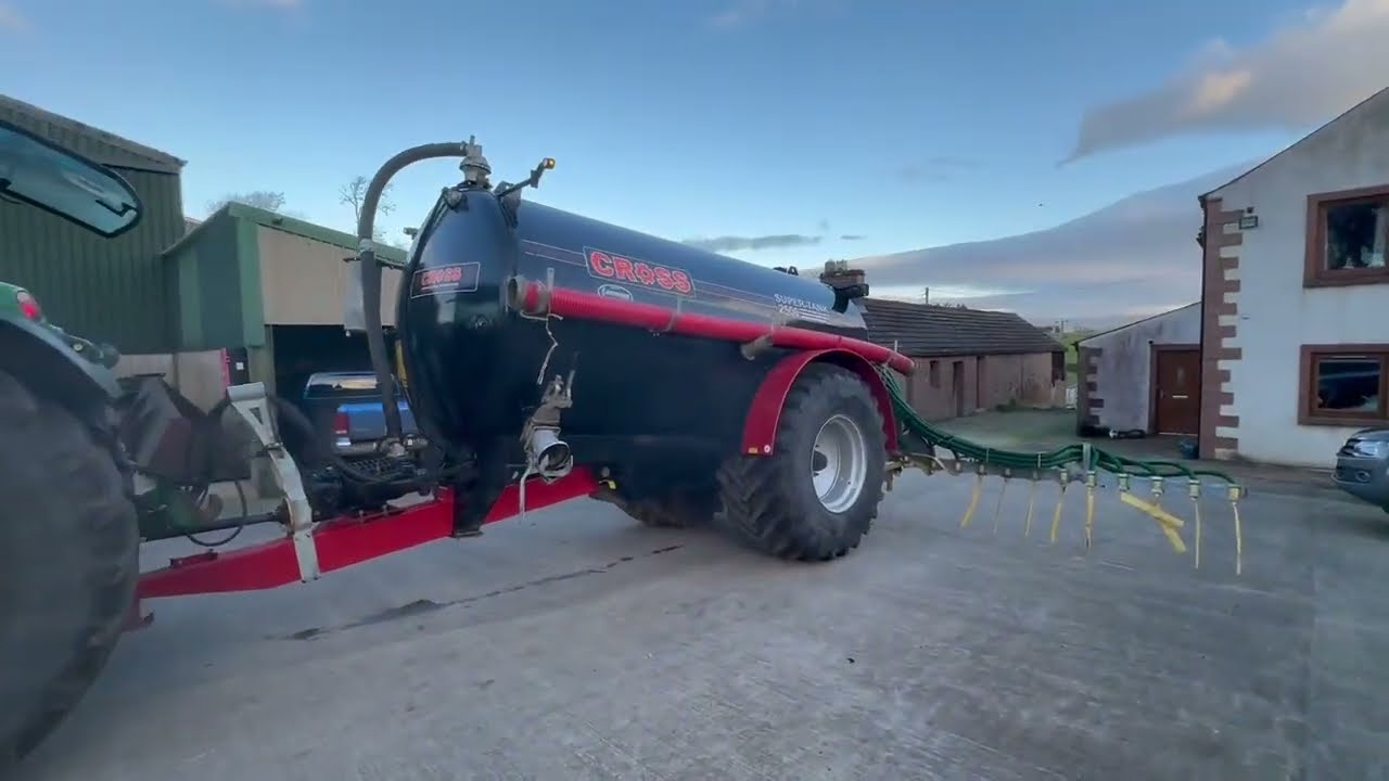 Cross 2500 Slurry Tanker with 7.5m dribble bar, D&A Kidd LTD, www.dandakidd.co.uk