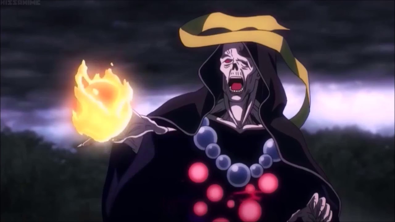 OVERLORD SEASON 2 - ZARYUSU VS THE ELDER LICH -
