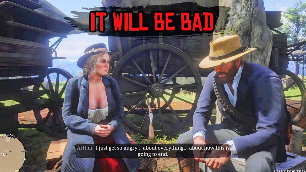 Arthur tells Karen his frustration of being a ruthless and merciless outlaw | Rdr2