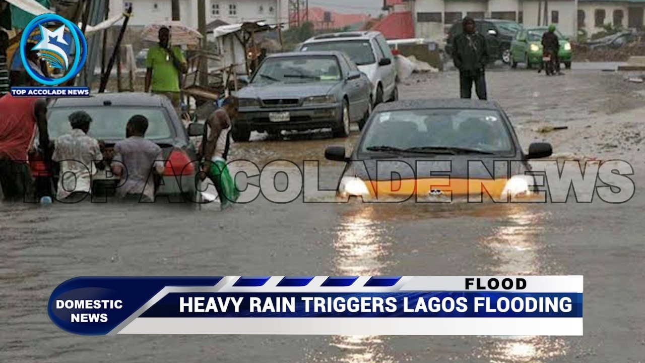 HEAVY RAIN CAUSES LAGOS FLOODING