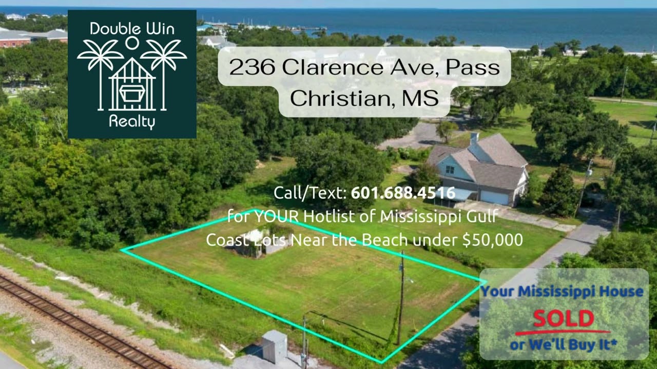 Build your MS coastal home on this 0.41-acre lot, only steps from the sand beaches of the Gulf.