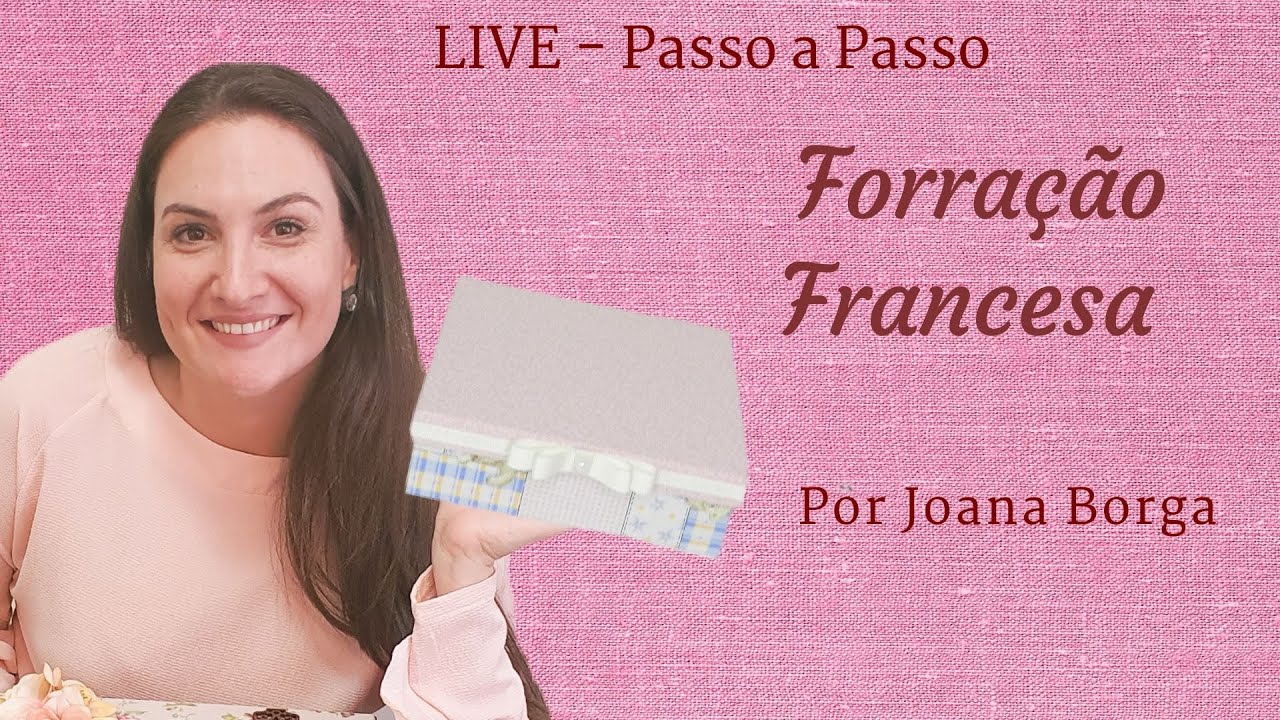 Passo a Passo de Caixa Forrada com tecido | por Joana Borga