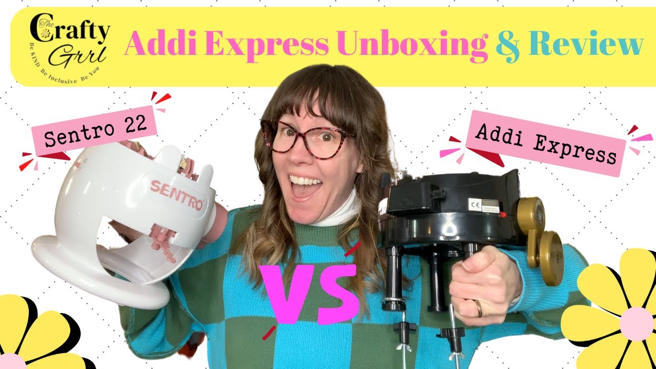 Is the Addi Express better than the Sentro 22? Addi Express Unboxing and Review #knittingmachine
