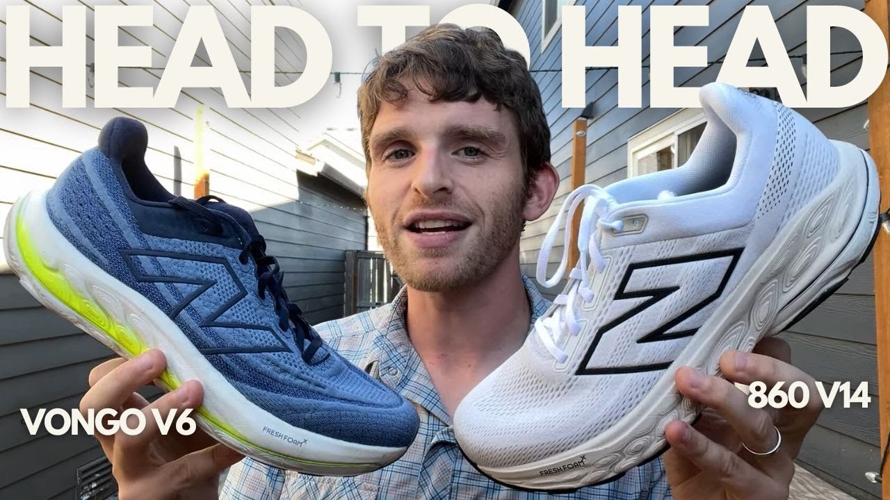 New Balance 860 v14 против Vongo v6 | Стабильность New Balance